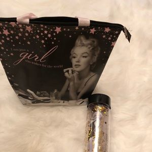 Marilyn Monroe lunch bag with water bottle